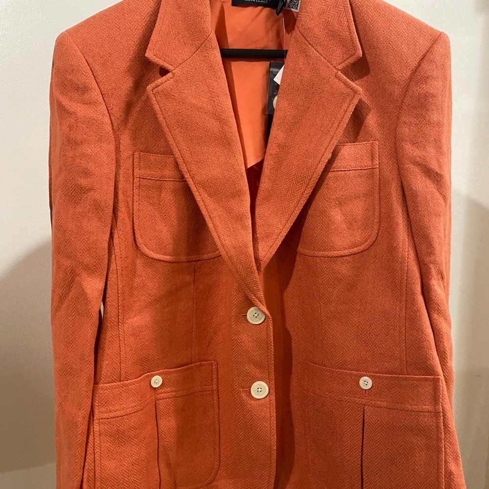 LAUREN RALPH LAUREN Coral Blazer